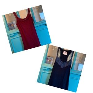 Bundle 2 Abercrombie & Fitch Lace Tank Tops small